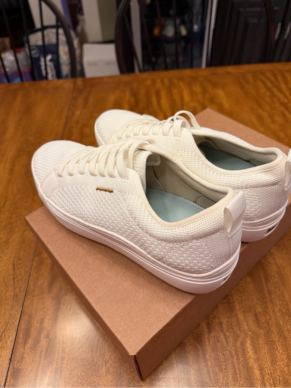 DR. SCHOLL’S  women’s  Time Off Knit Lace-Up Sneaker - Picture 8 of 13